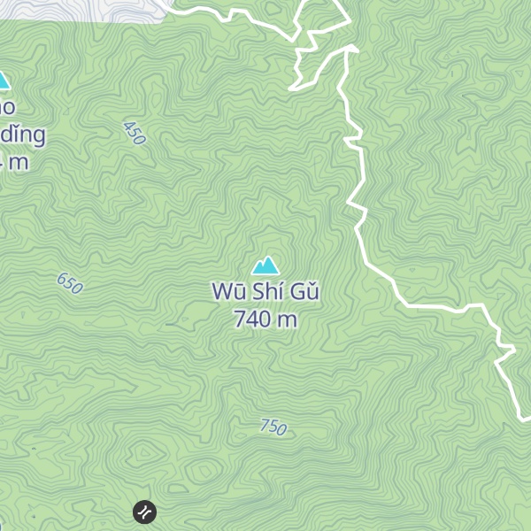 Map of Wū Shí Gǔ