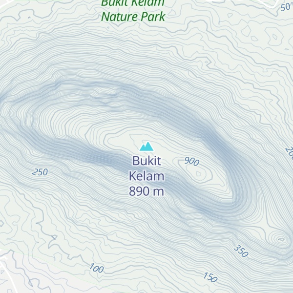 Map of Bukit Kelam