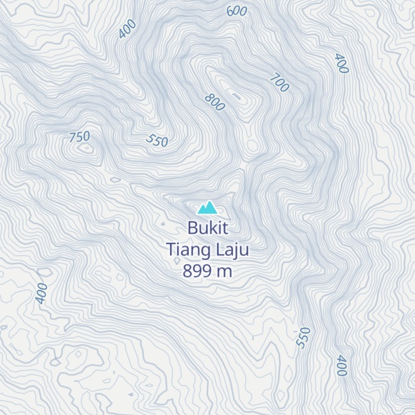Map of Bukit Tiang Laju