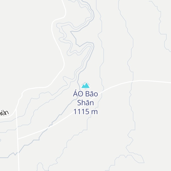 Map of ÁO Bāo Shān