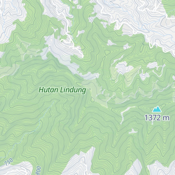 Map of Gunung Beser