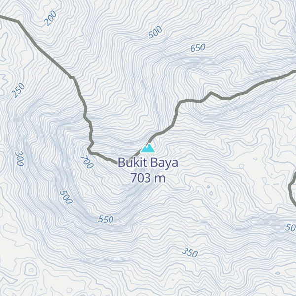 Map of Bukit Baya
