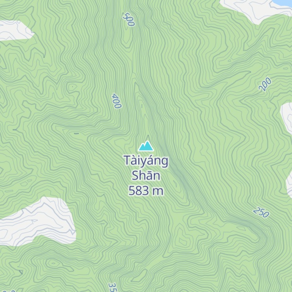 Map of Tàiyáng Shān