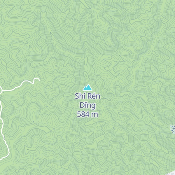 Map of Shí Rén Dǐng