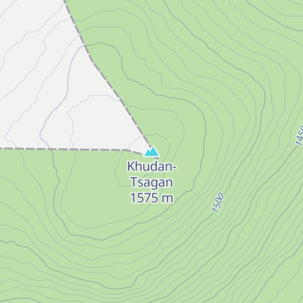 Map of Khudan-Tsagan