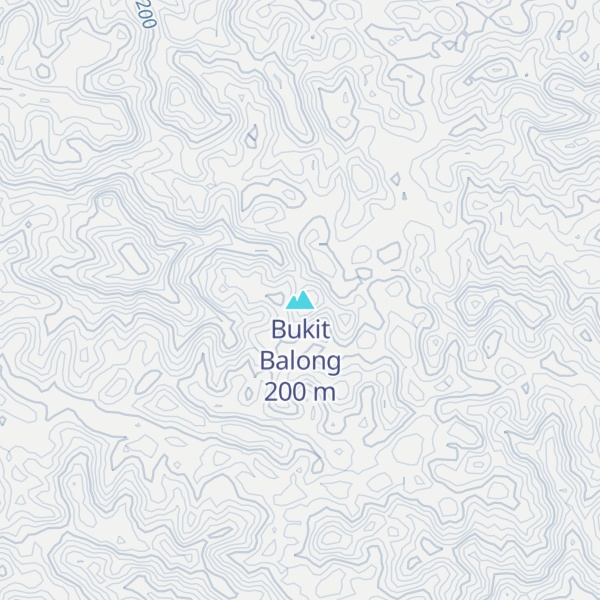 Map of Bukit Balong