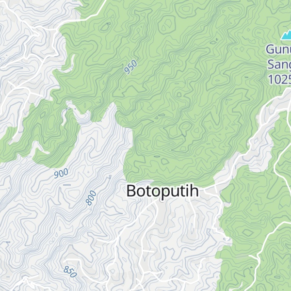 Map of Gunung Pengkol