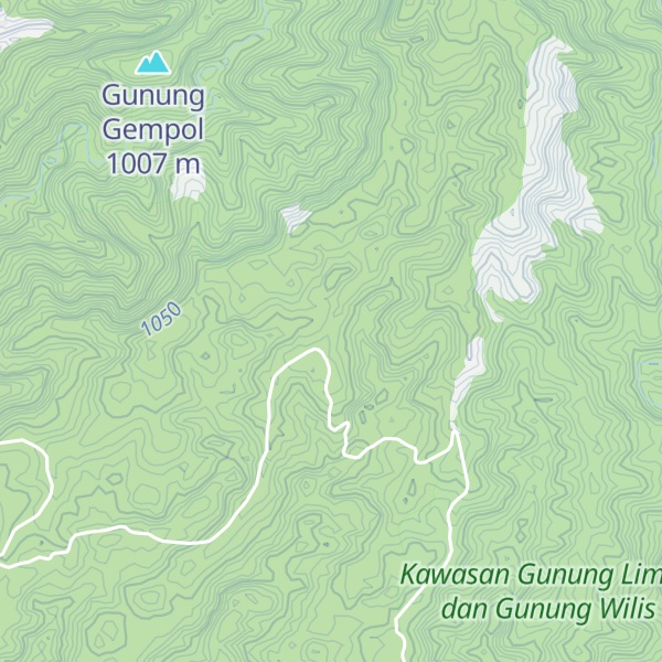Map of Gunung Bonoero