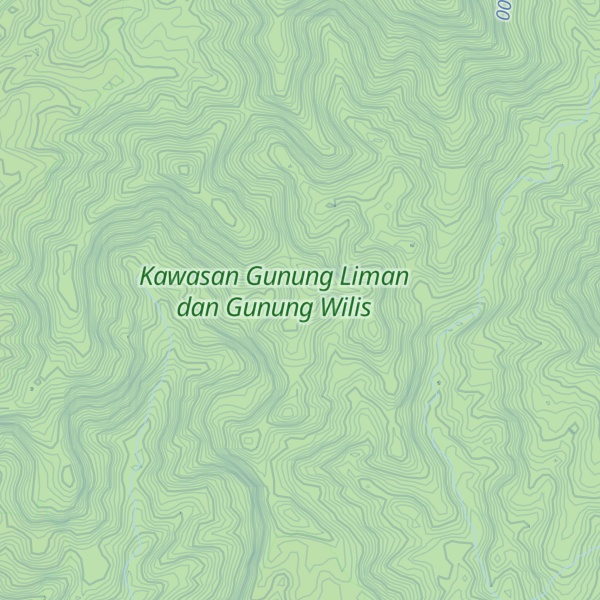 Map of Gunung Kendil