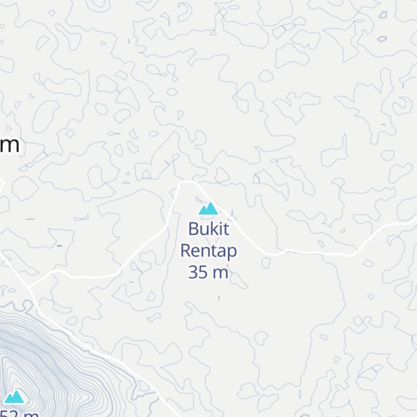 Map of Bukit Rentap