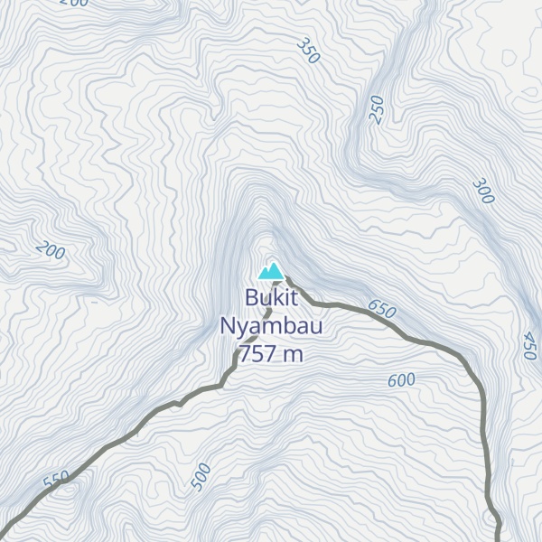 Map of Bukit Nyambau