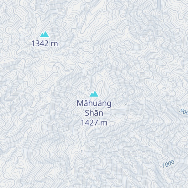 Map of Mǎhuáng Shān