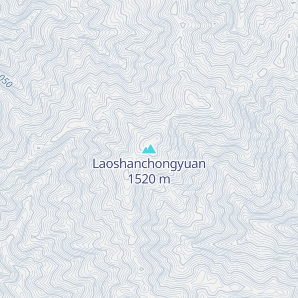 Map of Laoshanchongyuan