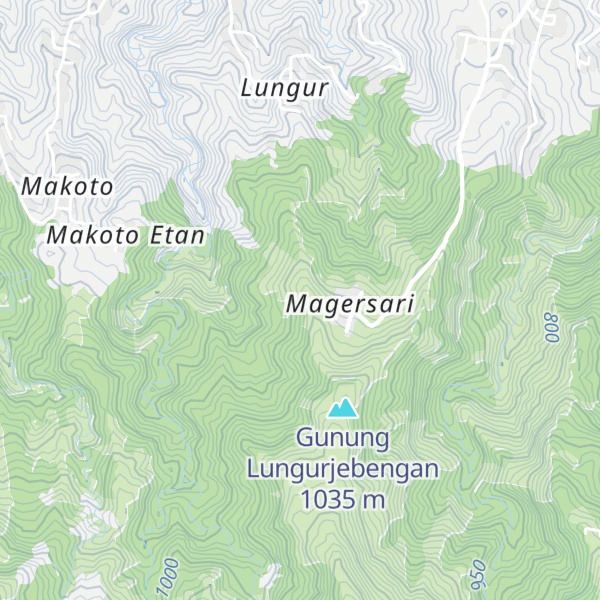 Map of Bukit Sudirman Magersari