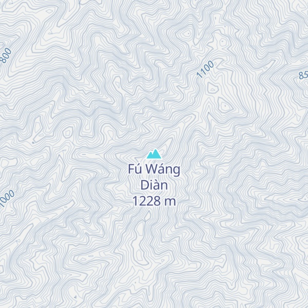 Map of Fú Wáng Diàn