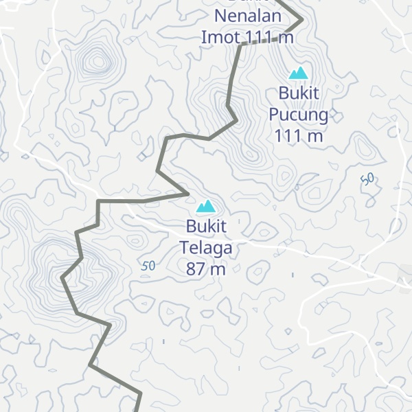 Map of Bukit Telaga