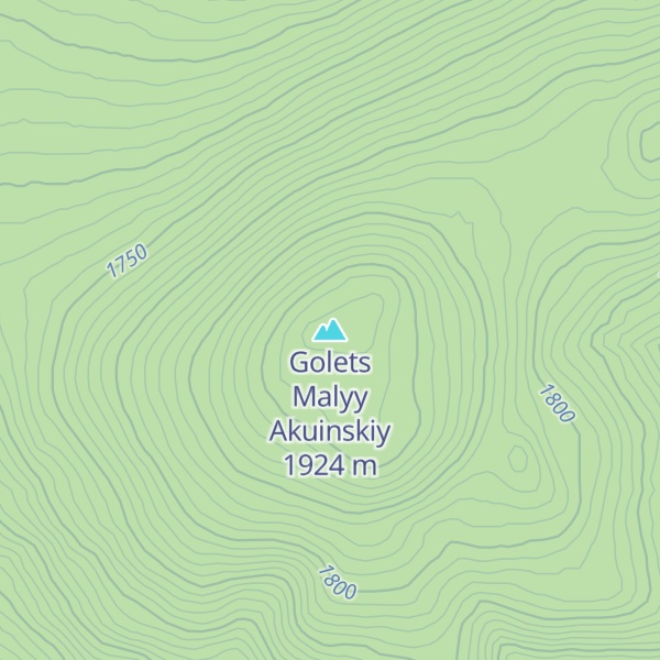 Map of Golets Malyy Akuinskiy