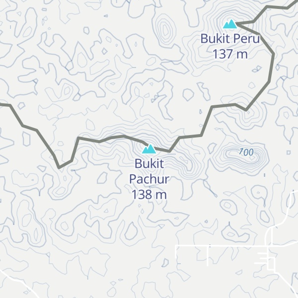 Map of Bukit Pachur