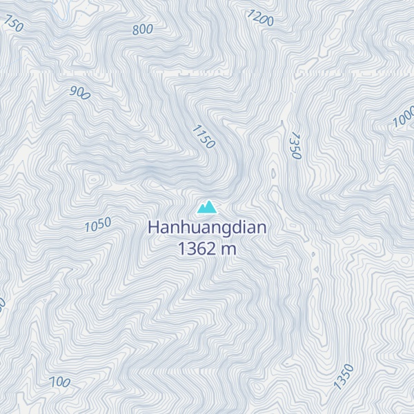 Map of Hanhuangdian