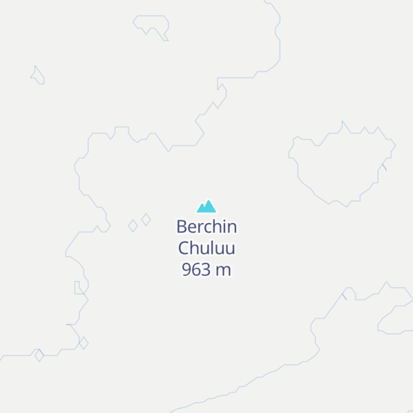 Map of Berchin Chuluu