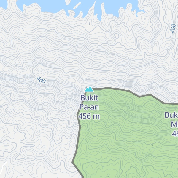 Map of Bukit Pa-an