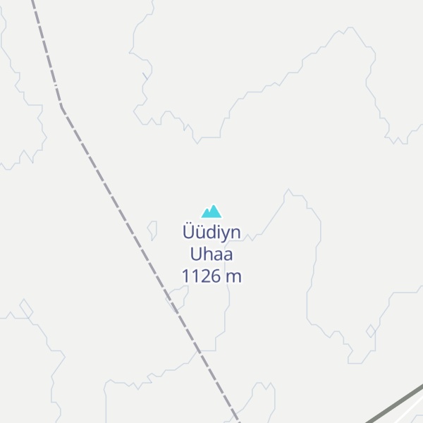 Map of Üüdiyn Uhaa