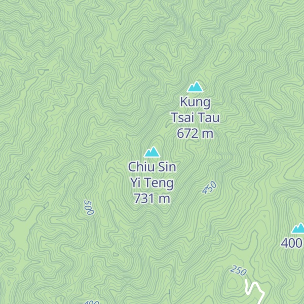 Map of Chiu Sin Yi Teng