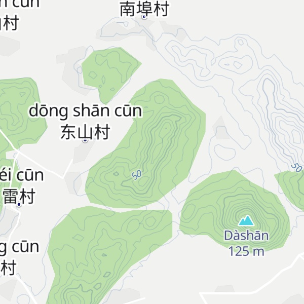 Map of Shì Nòng Shān