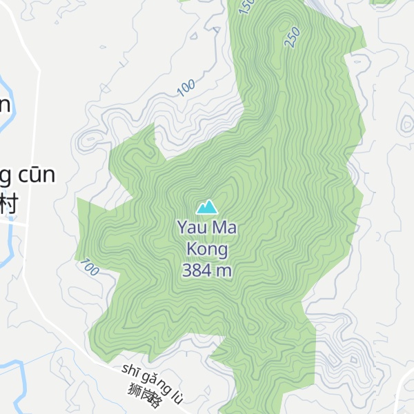 Map of Yau Ma Kong