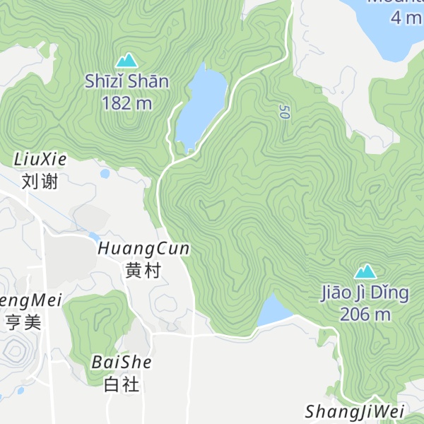 Map of Huáng Cūnshān