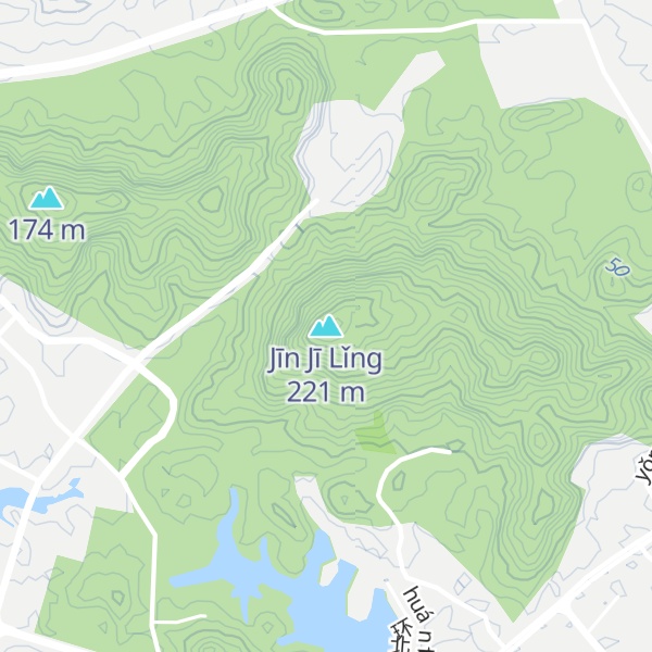 Map of Jīn Jī Lǐng