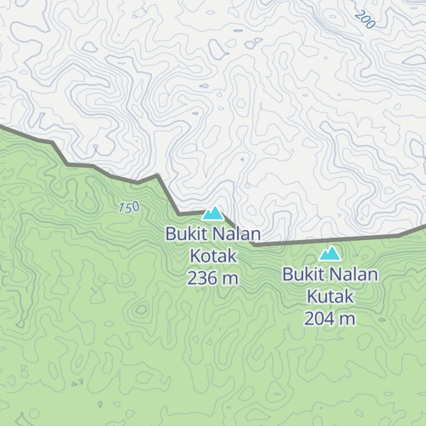 Map of Bukit Nalan Kotak