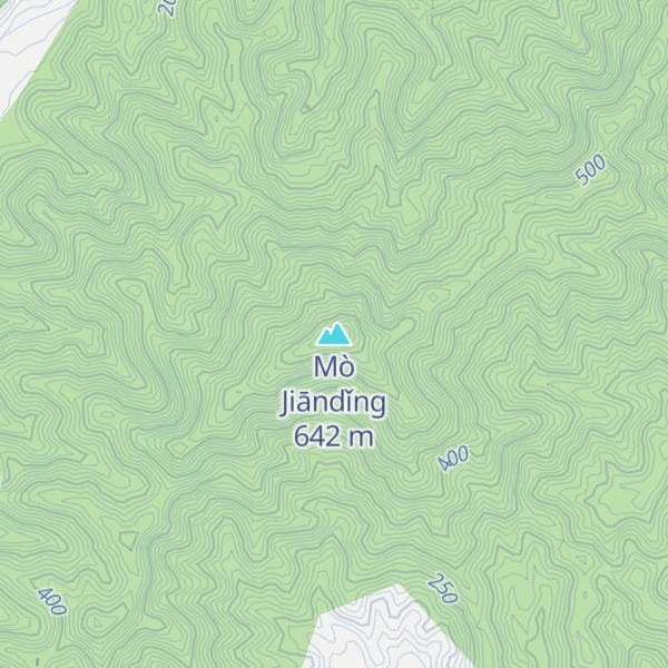 Map of Mò Jiāndǐng