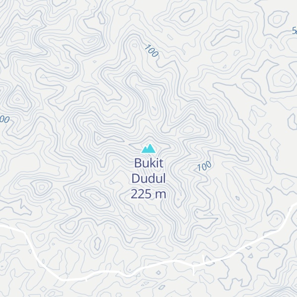 Map of Bukit Dudul