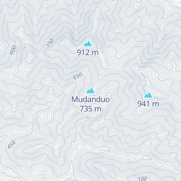 Map of Mudanduo