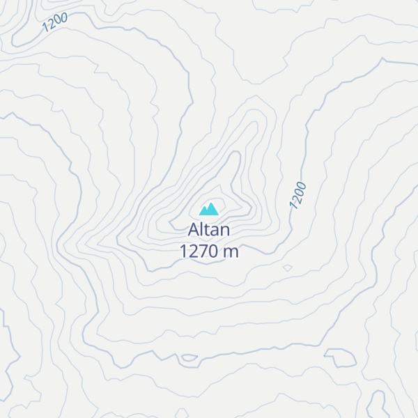 Map of Altan