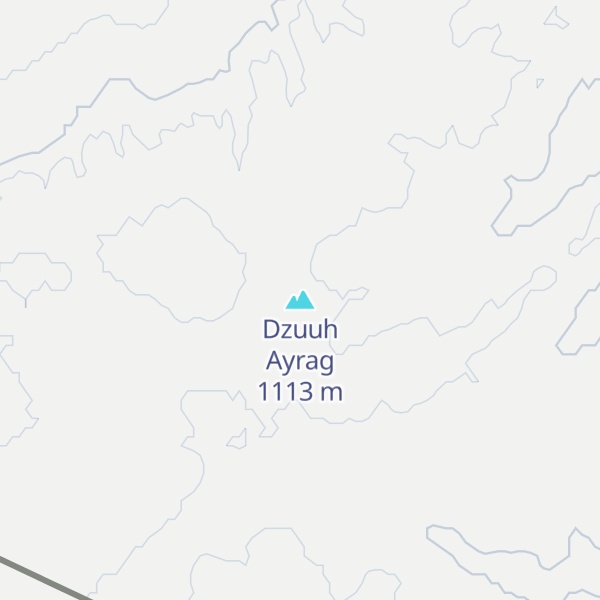 Map of Dzuuh Ayrag