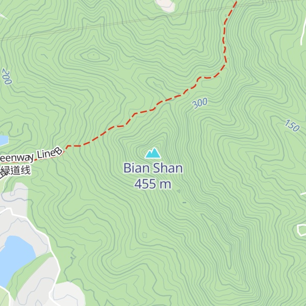 Map of Bian Shan