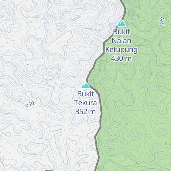 Map of Bukit Tekura