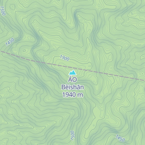 Map of ÁO Bèishān