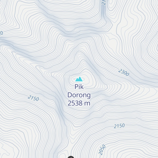 Map of Pik Dorong