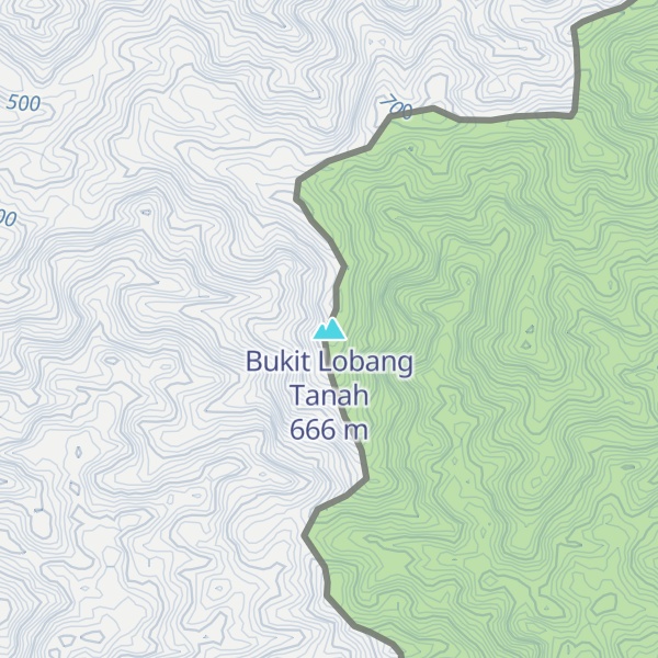 Map of Bukit Lobang Tanah