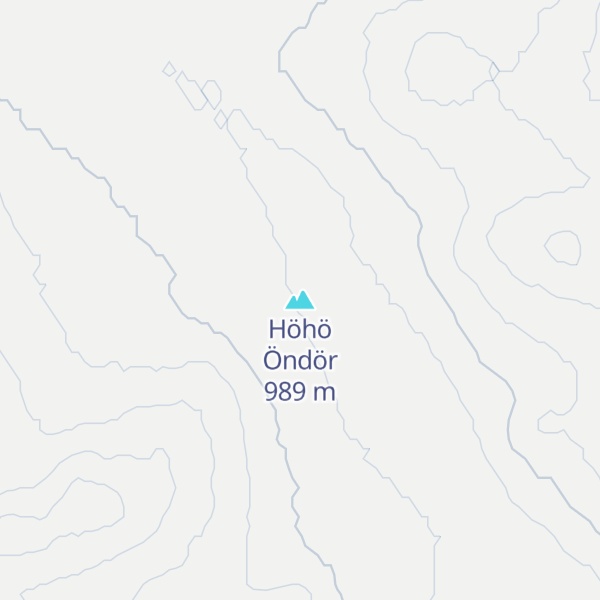 Map of Höhö Öndör