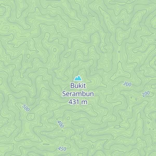 Map of Bukit Serambun