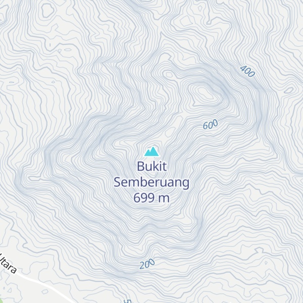 Map of Bukit Semberuang