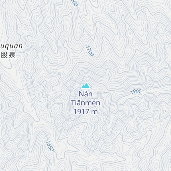 Map of Nán Tiānmén