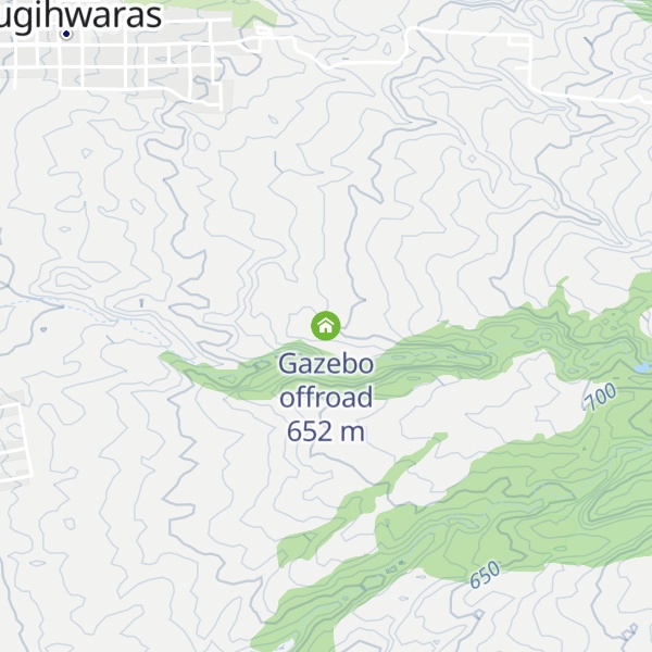 Map of Gazebo offroad