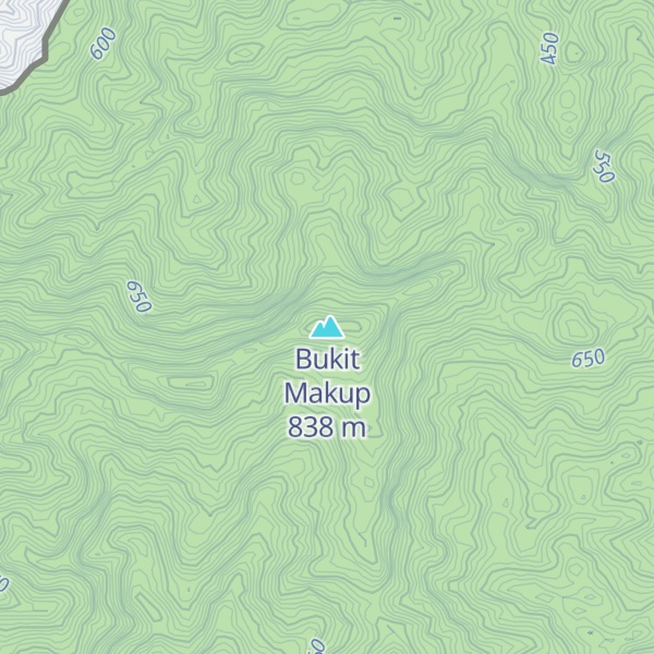 Map of Bukit Makup