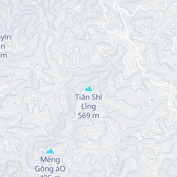 Map of Tiān Shī Lǐng