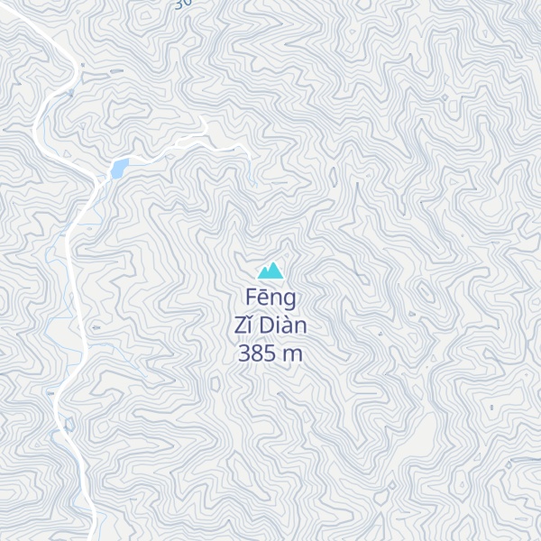 Map of Fēng Zǐ Diàn